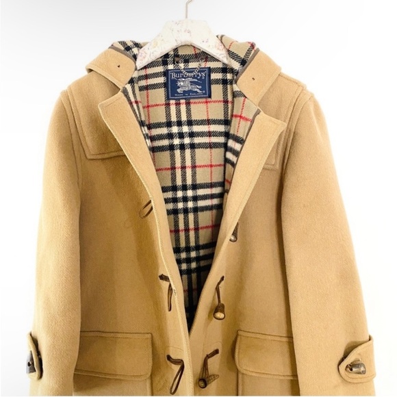 Burberry Brit classic toggle wool duffle coat EUC - Picture 8 of 16